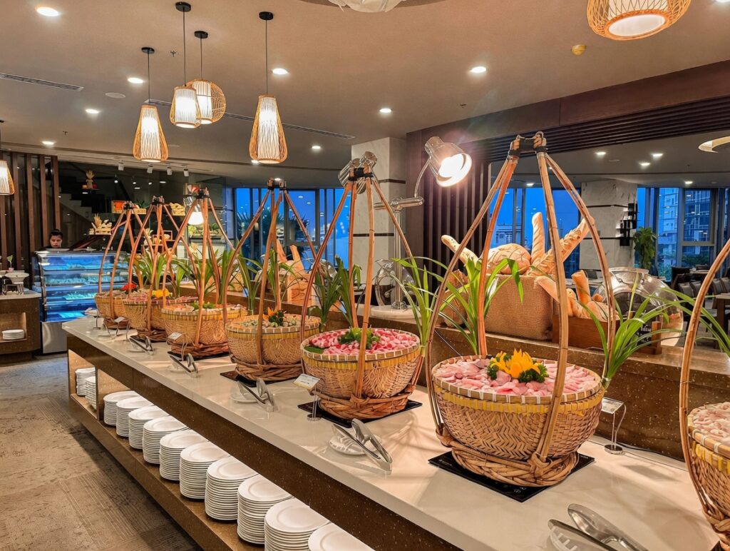 khách sạn tại vũng tàu có buffet