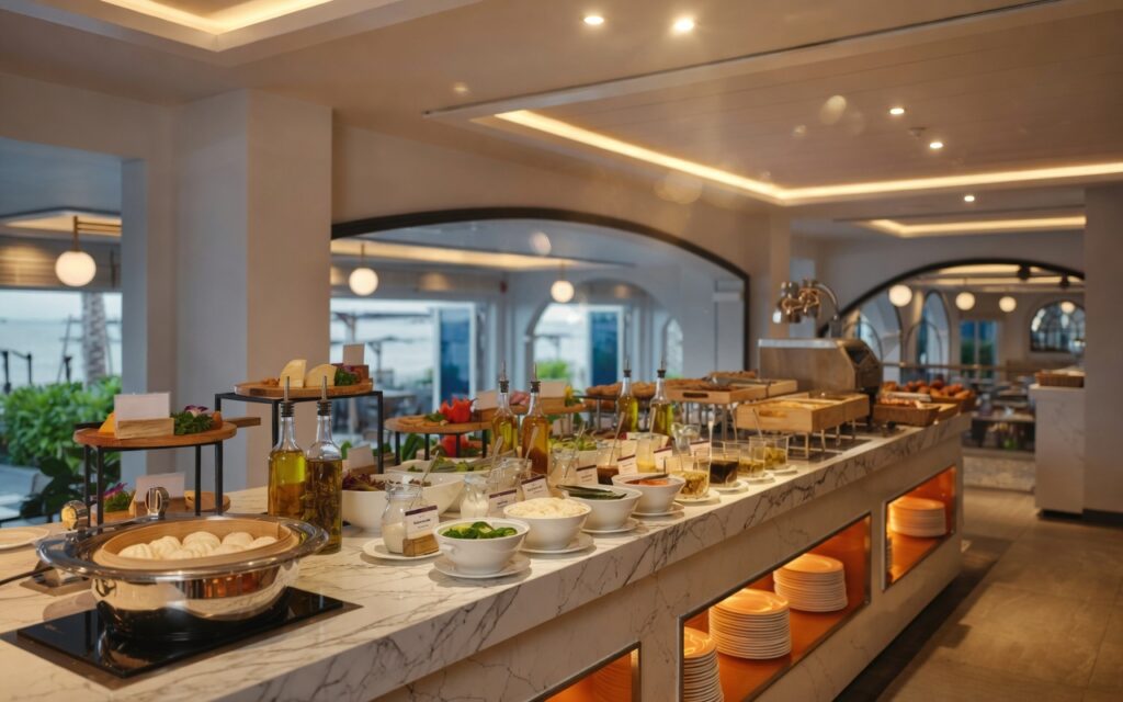 khách sạn vũng tàu có buffet