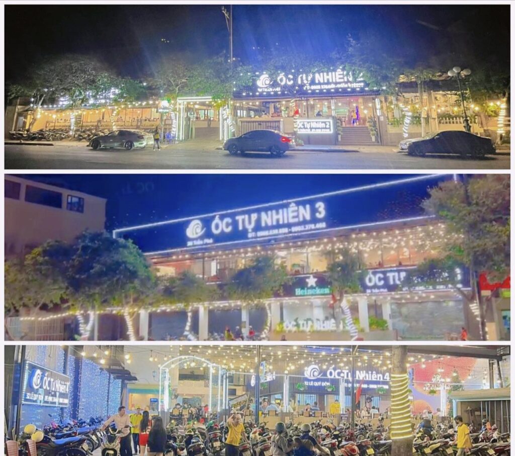 quán ốc tự nhiên vũng tàu
