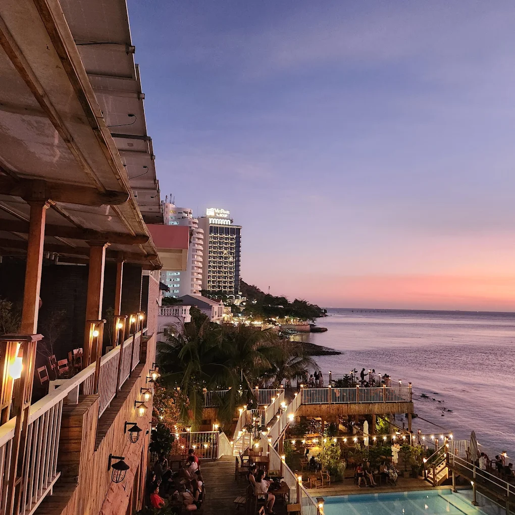 quán cafe view biển ở vũng tàu 