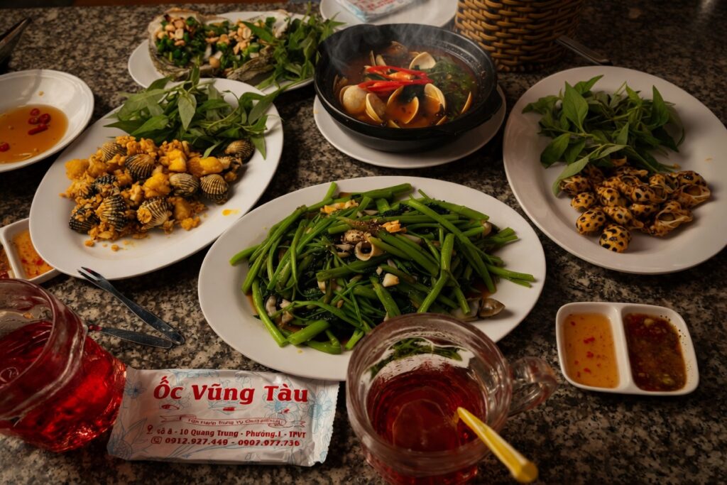 quán ốc vũng tàu ngon