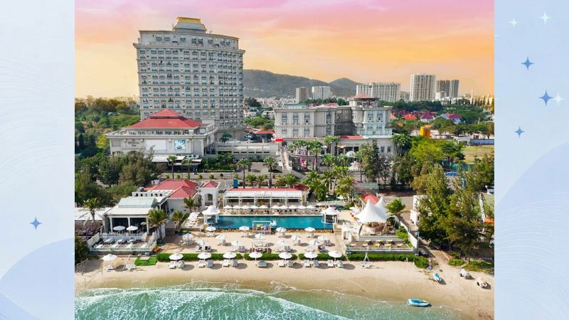 resort vũng tàu có bãi biển riêng