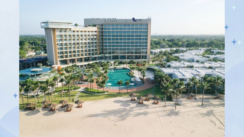 resort vũng tàu có bãi biển riêng