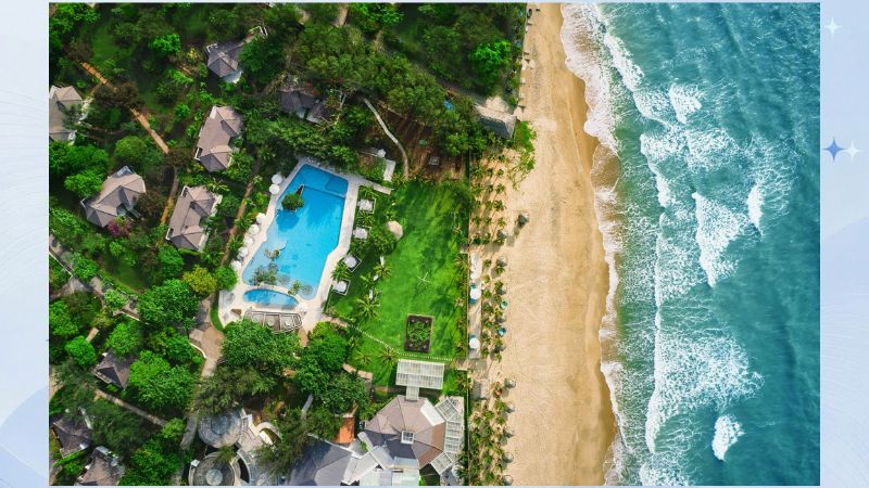 resort vũng tàu có bãi biển riêng