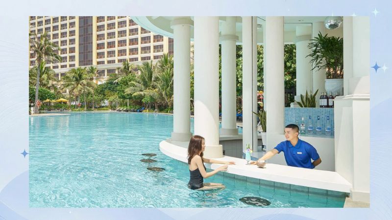 resort vũng tàu có hồ bơi