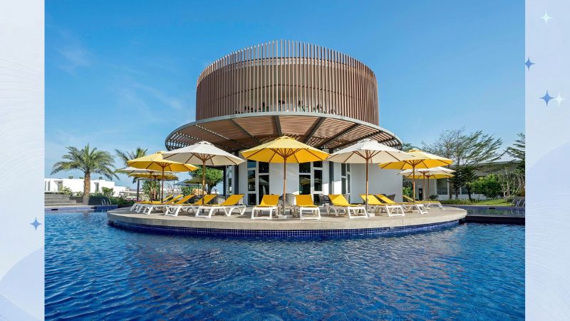 resort vũng tàu có hồ bơi