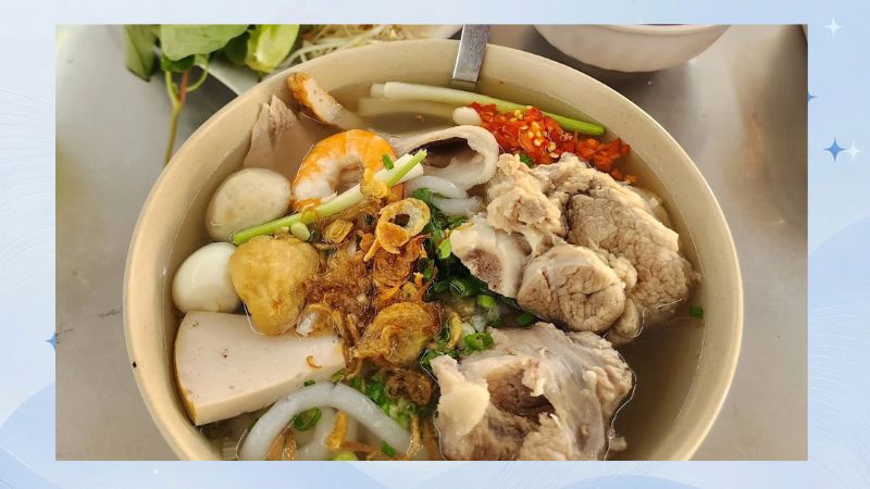 ăn sáng dọc đường đi vũng tàu
