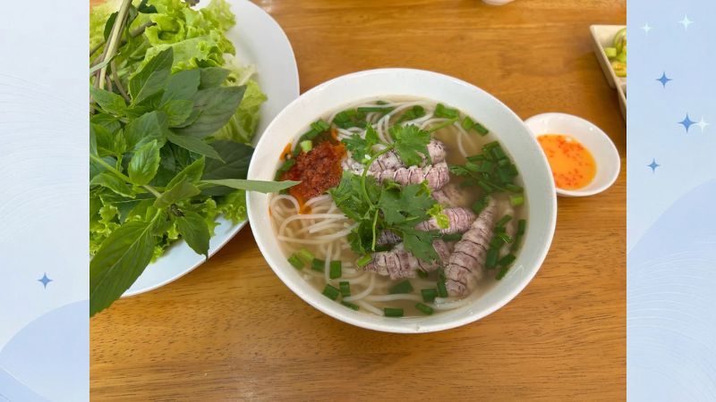 ăn sáng dọc đường đi vũng tàu