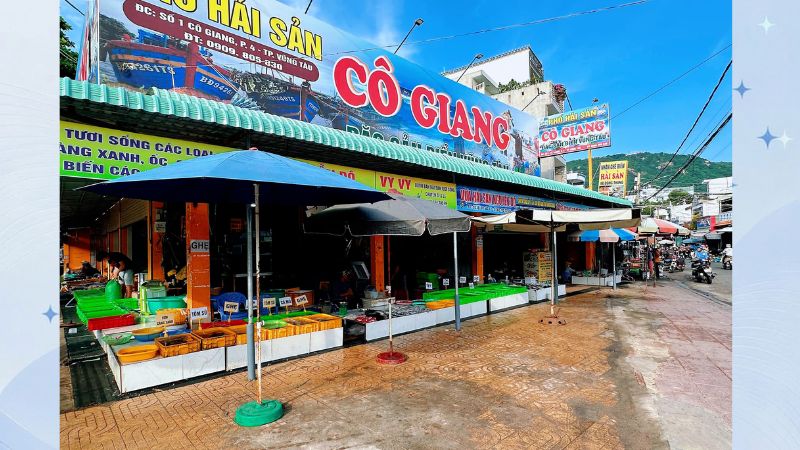 chợ hải sản vũng tàu
