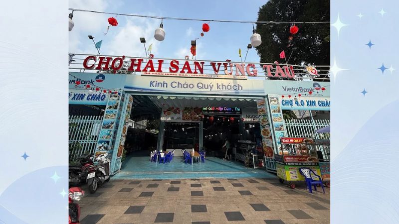 chợ hải sản vũng tàu