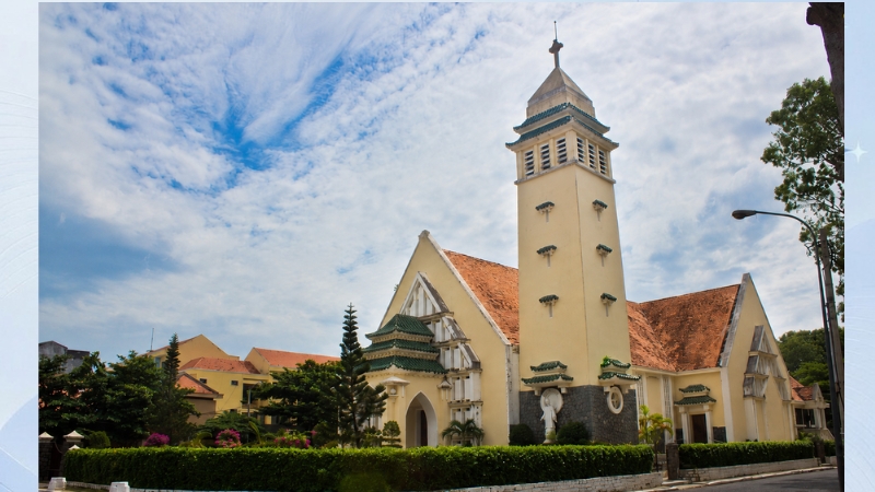 nhà thờ ở vũng tàu đẹp