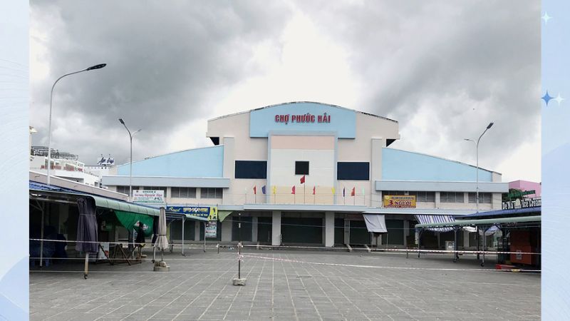 chợ hải sản hồ tràm