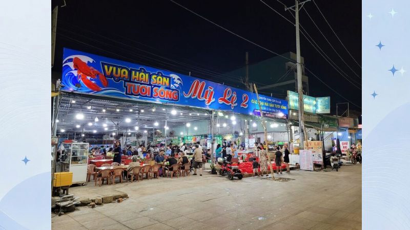 chợ hải sản hồ tràm