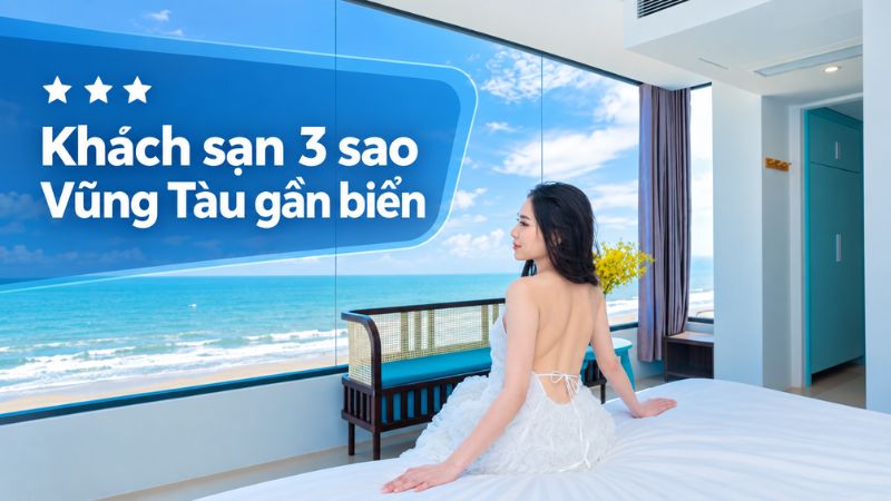 khách sạn 3 sao vũng tàu gần biển 