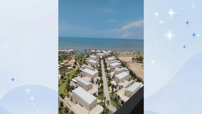 khách sạn hồ tràm gần biển