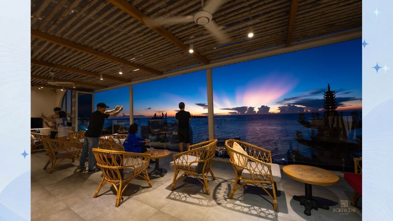 cafe ngắm hoàng hôn ở vũng tàu