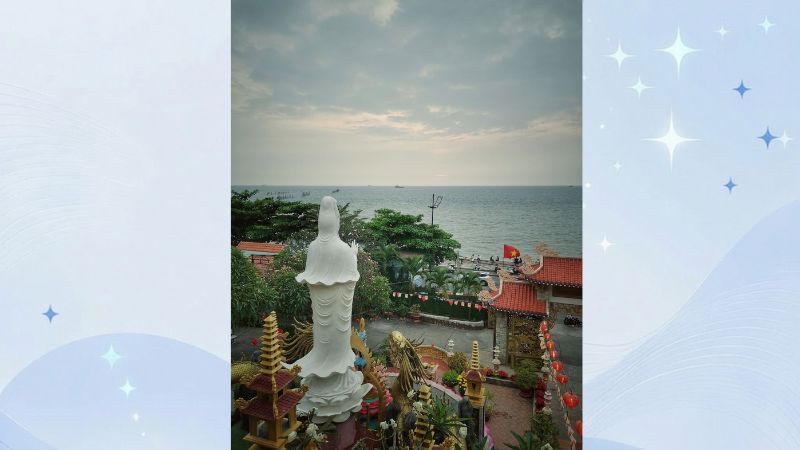 chùa vũng tàu gần biển