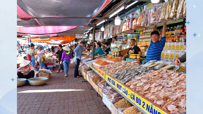 địa điểm mua đồ khô ở vũng tàu